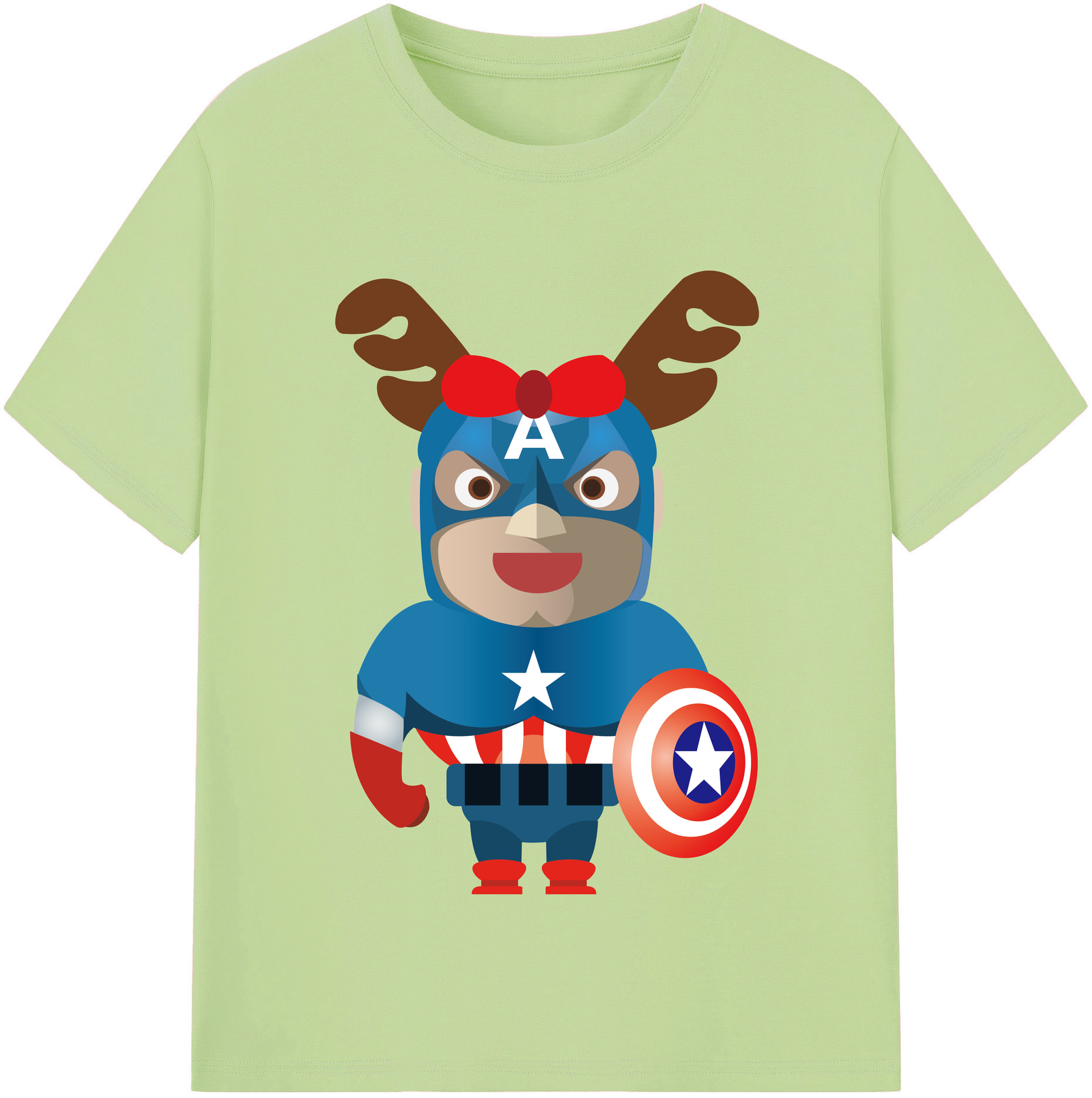 （画像用） アベンジャーズ The Avengers 綿100％半袖Tシャツ（フロントプリント）